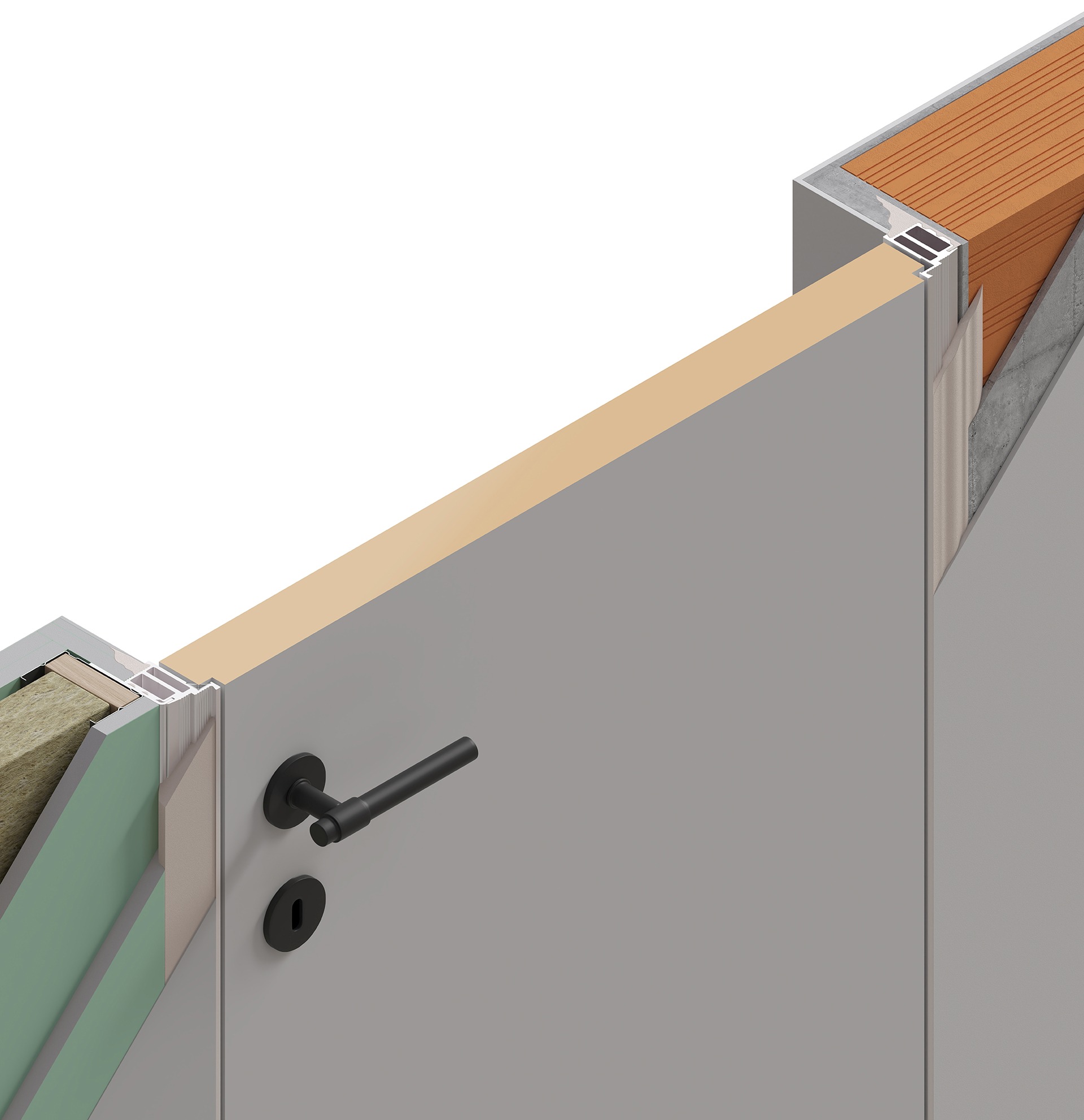 Desenhos Técnicos 1 — Aro para folhas de batente 